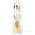 450mL Golden Double Wall Water Bottle